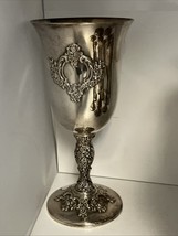 Int’l Silver Co “Du Barry” Wine Or Water Goblet 7 Inches Tall Up To 9 Av... - $20.26 CAD