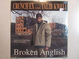 CRUNCH EX featuring TALIB KWELLI BROKEN ANGLISH 2001 12&quot; INCH SEALED HIP... - £7.77 GBP