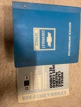 1984 Chevy Monte Carlo El Camino Impala Caprice Service Atelier Manual Set-
s... - $99.68
