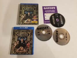 The Great Gatsby 3D (3D Blu-ray, Blu-ray, DVD, 2013) - £8.68 GBP