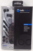 Bell&#39;O Digital BDH653BK In-Ear Headphones with Precision Bass, Black - £18.84 GBP