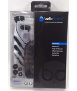 Bell&#39;O Digital BDH653BK In-Ear Headphones with Precision Bass, Black - £18.84 GBP