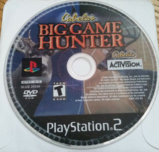 Cabela&#39;s Big Game Hunter (Sony PlayStation 2, 2002) PS2 Disc only Hunting - £4.96 GBP
