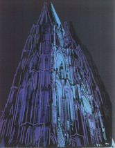 Andy Warhol Koln Cathedral Blue, 1993 - £109.73 GBP