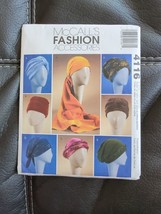 Mc Call&#39;s 4116 Misses Turbans Headwrap &amp; Hats PATTERN-UNCUT-ALL Sizes - £6.86 GBP