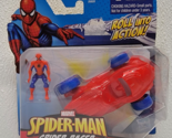 Marvel Spider-Man Roll into Action Spider Racer with Figure 2011 - £10.59 GBP