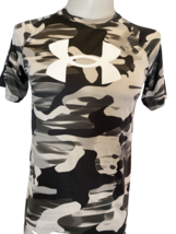 Under Armour Black and Gray Camouflage Print Short Sleeve Athletic Shirt... - €12,48 EUR