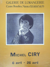 Michel Ciry - Originale Exhibition Poster - Manifesto - Nantes - Ca 1970 - Raro - £118.13 GBP