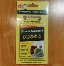 Refrigerator Magnet Books for Dummies Fitness Anywhere for Dummies Exercise Rare - £12.42 GBP