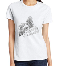 Freddy Mercury Women&#39;s White T-Shirt - $14.99