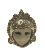 White mask ring size 8  non-adjustable - £1.95 GBP