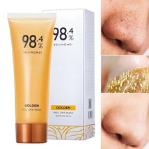 Masque Gold Foil Peel-Off-Mask Helps Moisturize Women 98.4% Beilingmei - £7.16 GBP