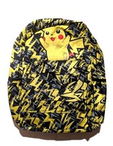 Pikachu Lightening style Full size Backpack 16&quot; - £18.18 GBP