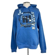 Dole Plantation Hawaii Sweatshirt Men&#39;s Large Blue Hoodie Cotton Soft Vintage - £26.89 GBP