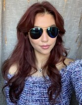 New Gold Blue Aviator Men&#39;s Women&#39;s Sunglasses G - $12.99