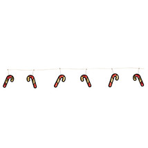 Candy Cane Ekkolight Garland 68&quot;L - $66.82