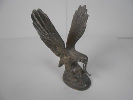 Hampshire Vintage Genuine Silver plated American Eagle Sculpture Statue - $14.00