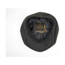 Mens Fashion Classic Flannel Wool Apple Cap Hat by Bruno Capelo ME904 Charcoal image 2