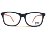 Pez Eyewear Kids Eyeglasses Frames P812 Blue Pink Square Full Rim 45-14-130 - £29.12 GBP