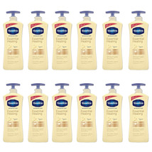 Pack of (12) New Vaseline Intensive Care Essential Healing Lotion 20.3 oz - £105.39 GBP