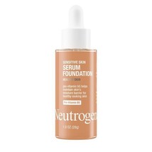 Neutrogena Sensitive Skin Serum Foundation, Medium/Deep 01, 1 oz.. - $29.69