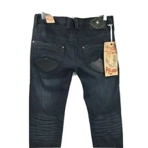 Anama Juniors Black Jeans Embellished with Rhinestones Vinyl Size 29&quot; Waist - £19.60 GBP