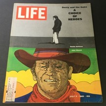 VTG Life Magazine July 11 1969 - Dustin Hoffman and John Wayne Choice of Heroes - £10.41 GBP