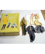 1960&#39;s Ken Doll Japan with 3 outfits  with 1962 Yellow Ponytail Storage ... - $942.21 MXN