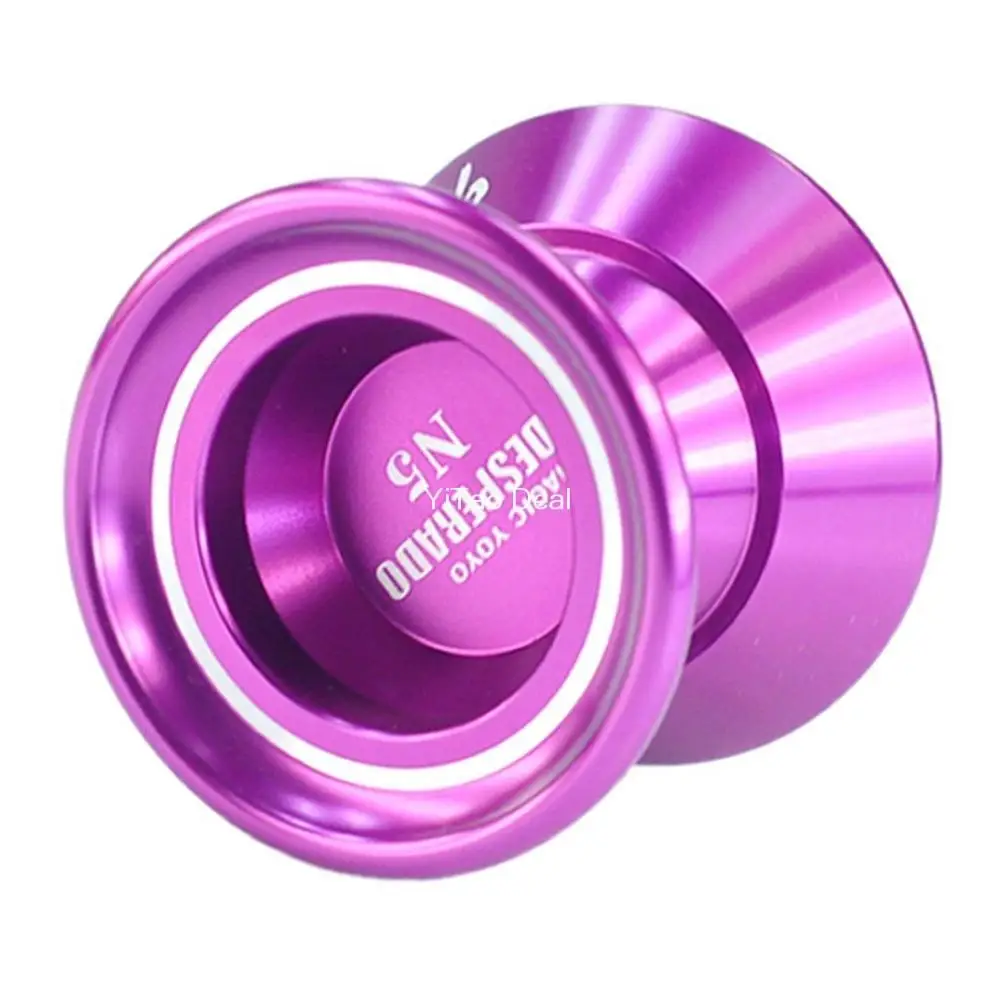 EBOYU New Professional yoyo Ball Purple N5 Desprado Alloy Aluminum Magic YoYo - £18.80 GBP