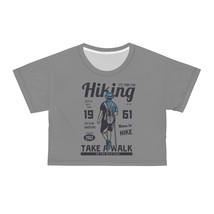 Hiking-Inspired Personalized Crop Tee: Express Your Inner Adventurer - £27.71 GBP+