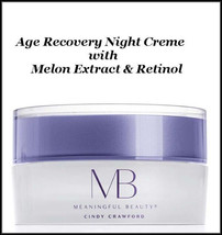 Meaningful Beauty Age Recovery Night Creme Melon Extract &amp; Retinol 1 oz / 30 ml  - £31.93 GBP