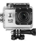 New Sports Cam 1080P Full HD 2.0 Inch Screen Waterproof 30M Action Camer... - £23.45 GBP
