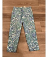 60s Rare Lilly Pulitzer Palm Beach Mens Stuff Wide Leg Pants Floral Pais... - $391.05