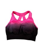 FRHXUN Women&#39;s Medium Pink and Black Racerback Sports Bra - $18.69