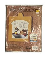 Bucilla Stitch N Paint Our Daily Bread Cross Stitch Kit - $19.74 CAD