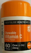 chewable vitamin c, 60  tablets immunity energy power well being - $277.43 MXN