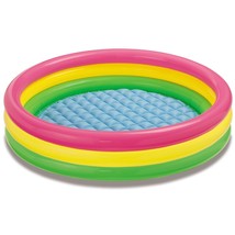 Intex Inflatable Sunset Glow Colorful Kids Play Pool (Open Box) (2 Pack) - £25.49 GBP