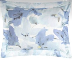 1 Pine Cone Hill Audrey Euro Pillowsham Cotton Floral Watercolor NEW - £22.44 GBP