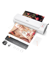 VEVOR Laminator Machine, Cold and Hot Laminator for A3 Paper Size, White... - $36.99