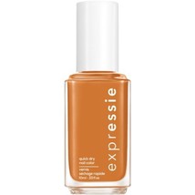 Essie expressie, Quick-Dry Nail Polish, Brown Orange Saffron The Move 0.... - $8.05