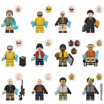 12Pcs Breaking Bad Minifigures Walter White Heisenberg Saul Goodman Mini... - $28.59