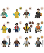 12Pcs Breaking Bad Minifigures Walter White Heisenberg Saul Goodman Mini... - $520.27 MXN