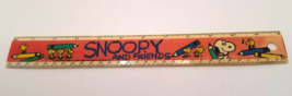 Empire Pencil #318 Snoopy and Friends 12&quot; Ruler Hong Kong Vintage 1965 - £8.20 GBP
