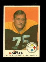 1969 Topps #199 Ken Kortas Exmt Steelers Nicely Centered *X43467 - £7.83 GBP