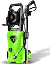 Wholesun 4000Psi Electric Pressure Washer 2024 Newest 2.8Gpm Power Washer, Green - £140.54 GBP