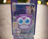 Polly Pocket Pet Connects PURPLE OWL Stackable Compact Playset Ages 4+ B... - $12.22