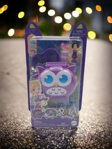 Polly Pocket Pet Connects Purple Owl Stackable Compact Playset Ages 4+ Brand New - £9.76 GBP