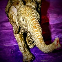 Very old vintage handcrafted elephant~trunks up! Good luck! - £24.53 GBP