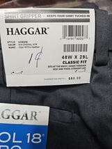 Haggar Men's Cool 18 Pro Classic-Fit Expandable Waist Dress Pant 48W x 2... - $24.70 Haggar Men's Cool 18 Pro Classic-Fit Expandable Waist Dress Pant 48W x 2... - $24.70