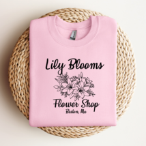 Lily Blooms Flowers Sweatshirt  - $35.00+
